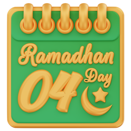 Ramadhan day 4  3D Icon