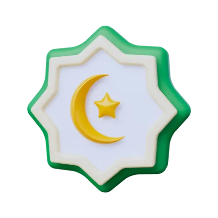 Ramadhan Element  3D Icon