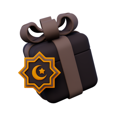 Ramadhan Gift Box  3D Icon