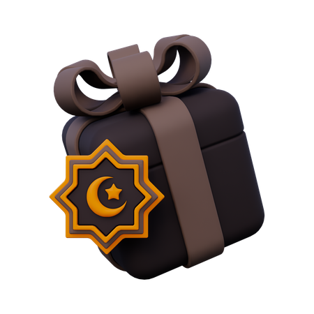 Ramadhan Gift Box  3D Icon