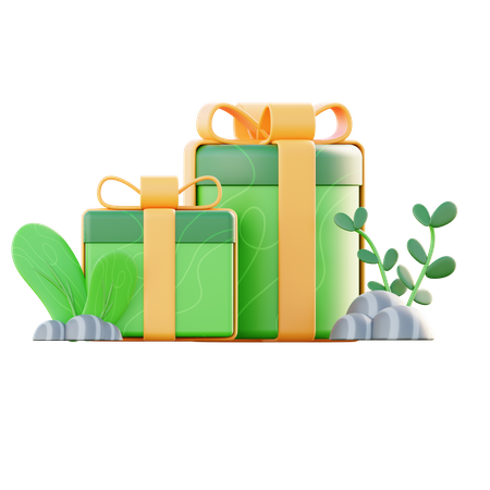 Ramadhan Gift Box  3D Icon