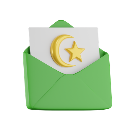 Ramadhan Invitation  3D Icon