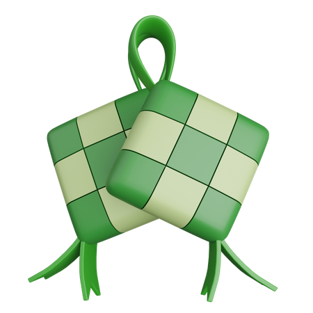 Ramadhan Ketupat  3D Icon