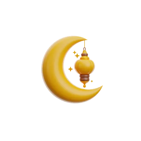 Lua do Ramadã  3D Icon