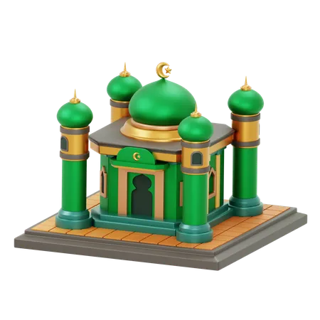 Ramadhan Masjid  3D Icon