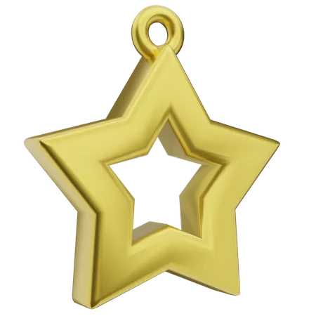 Ramadhan Star  3D Icon