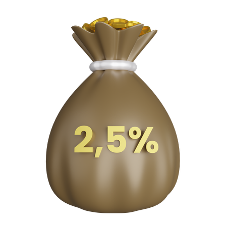 Ramadhan Zakat  3D Icon