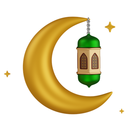 Lua do Ramadã  3D Icon