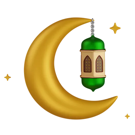 Lua do Ramadã  3D Icon