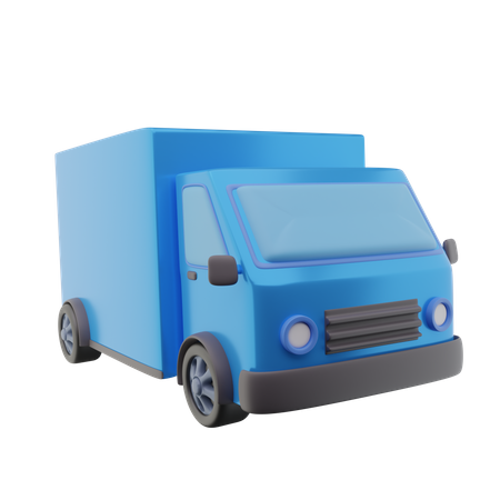 Camionnette  3D Icon