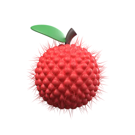 Rambutan  3D Icon