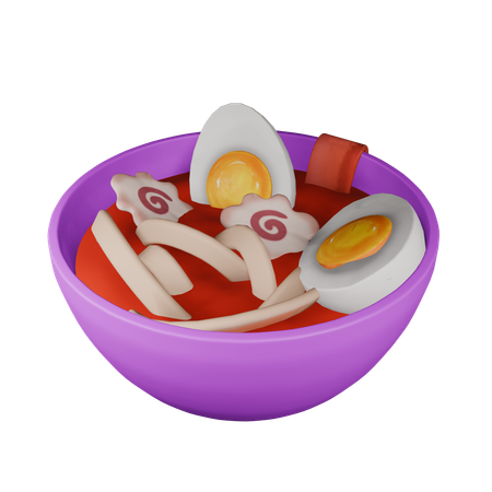 拉麺  3D Icon