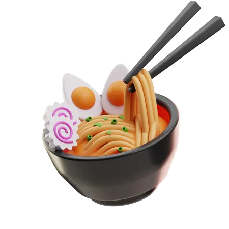 Ramen  3D Icon