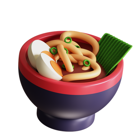 Ramen  3D Icon