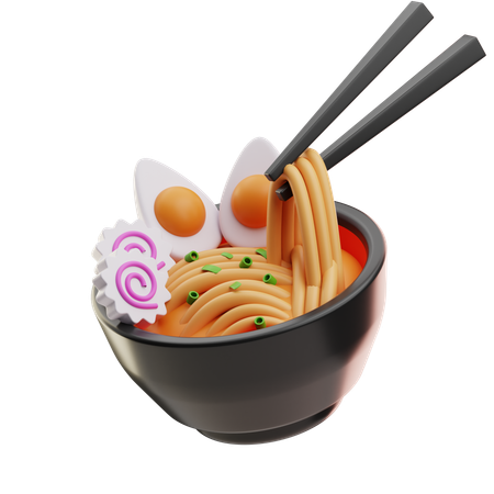 Ramen  3D Icon