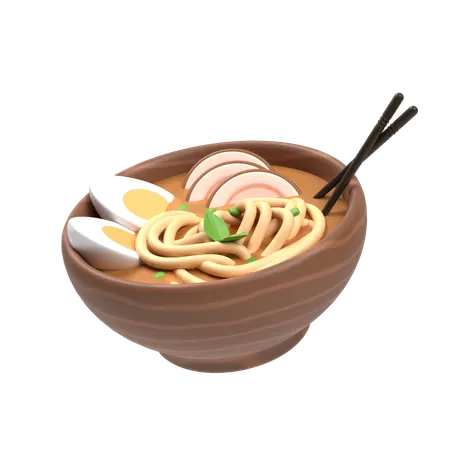 Ramen  3D Icon