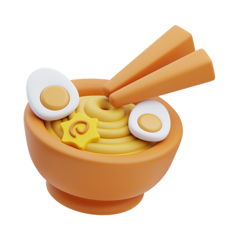 Ramen  3D Icon