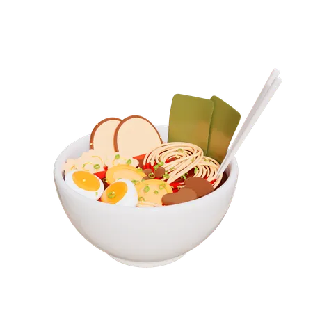 Ramen  3D Icon