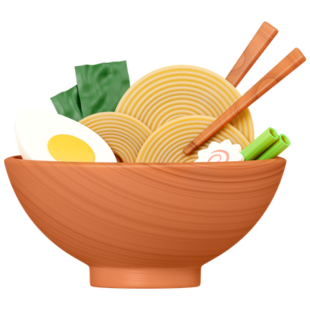 Ramen  3D Icon