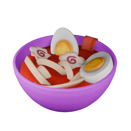 Ramen  3D Icon