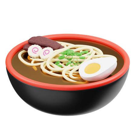 Ramen  3D Icon