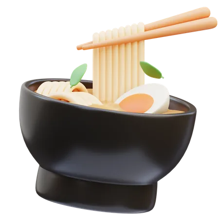 Ramen  3D Icon