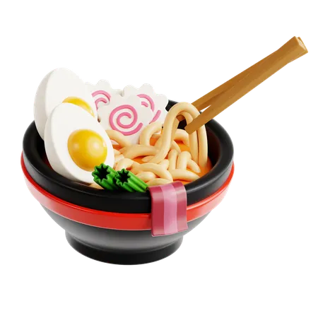 Ramen  3D Icon