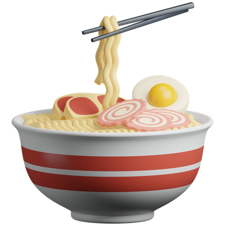 Ramen  3D Icon