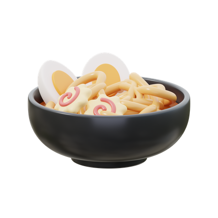 Ramen  3D Icon