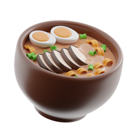 Ramen  3D Icon
