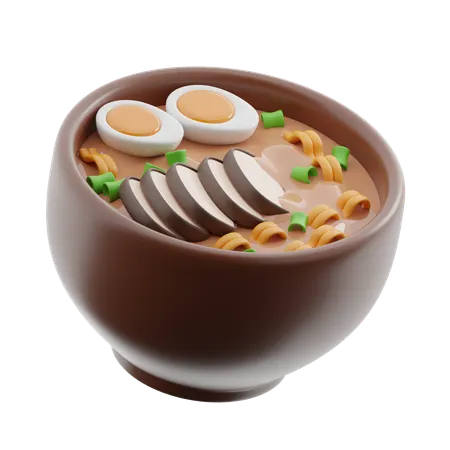 Ramen  3D Icon
