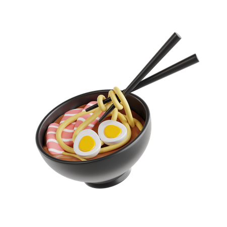 Ramen  3D Icon