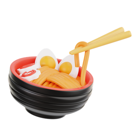 Ramen  3D Icon