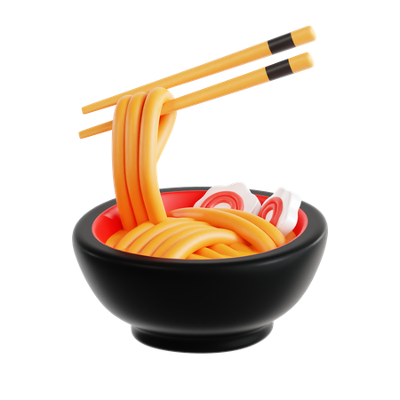 Ramen  3D Icon