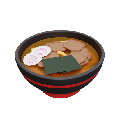 Ramen  3D Icon