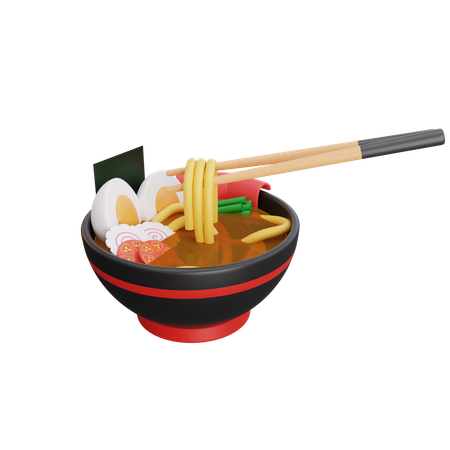 Ramen  3D Icon