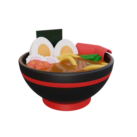 Ramen  3D Icon