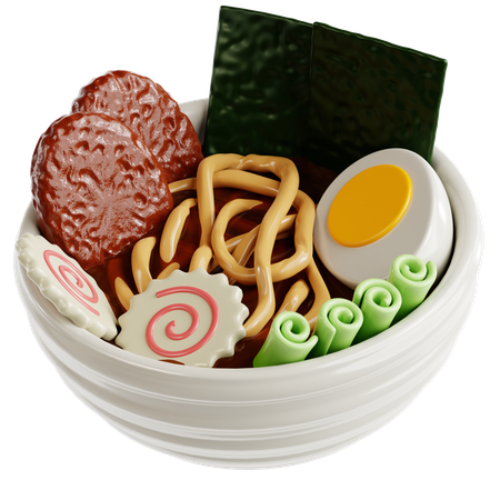 Ramen  3D Icon