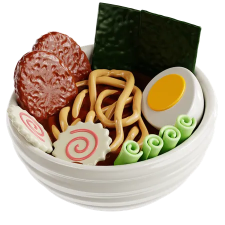 Ramen  3D Icon