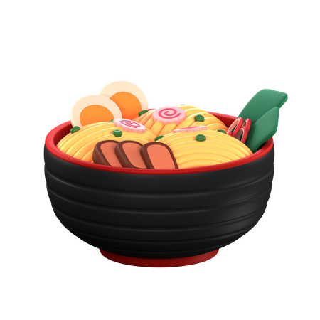 Ramen  3D Icon