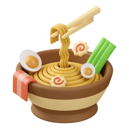 Ramen  3D Icon