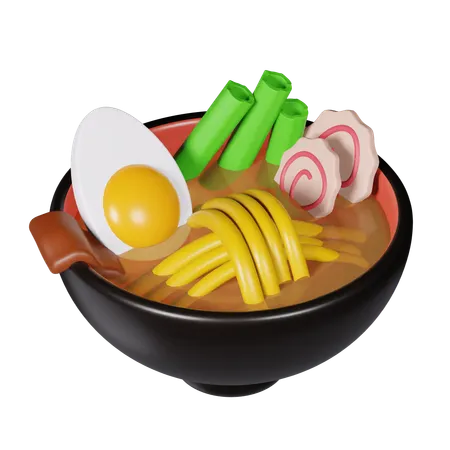 Ramen  3D Icon