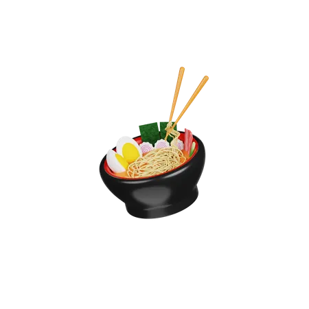 Ramen  3D Icon