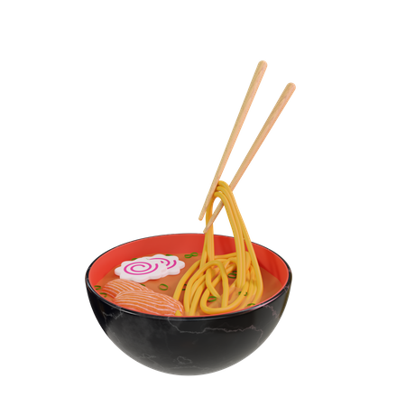 Ramen  3D Icon