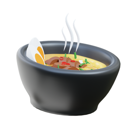 Ramen  3D Icon