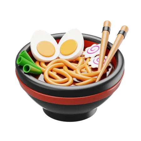 Ramen  3D Icon