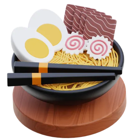 Ramen  3D Icon