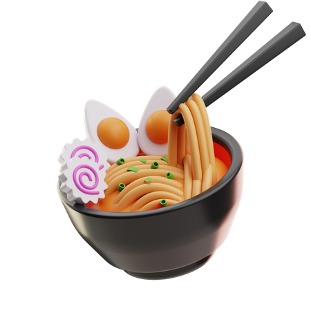 Ramen  3D Icon