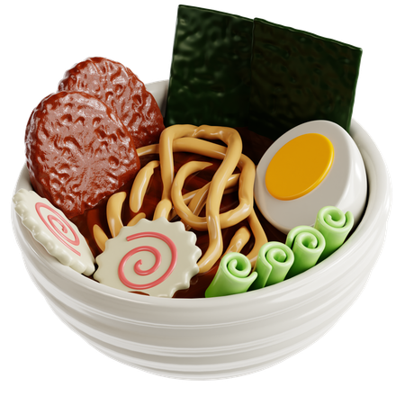 Ramen  3D Icon