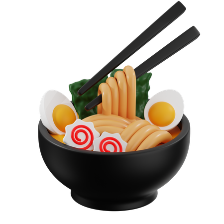 Ramen  3D Icon